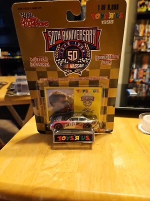 1998 Racing Champions Toys R Us #99 Jeff Burton Pink/gold 1 of 9998. - Image 1 of 2