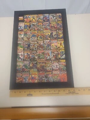 PÓSTER GELCOAT ENMARCADO THOR COVERS 13x19 Marvel Comics de colección Hulk Iron Man etc Foto 1 de 4