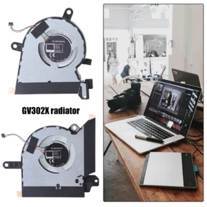 Precise Laptop CPU Fan GPU Radiators for GV302XU GV302XV Laptops Quiet Operate - Afbeelding 1 van 11