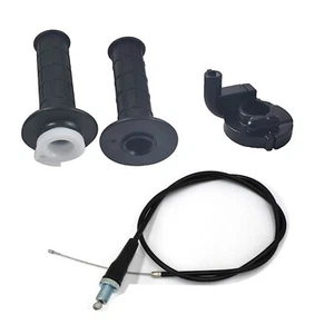 Handle Grip Bar & Throttle Cable For Suzuki RM80 RM85 JR80 RM50 RM60 RM65 - Picture 1 of 1