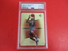 2007 UPPER DECK SP AUTHENTIC LEBRON JAMES RETAIL #78 PSA 10 POP 29 CAVALIERS