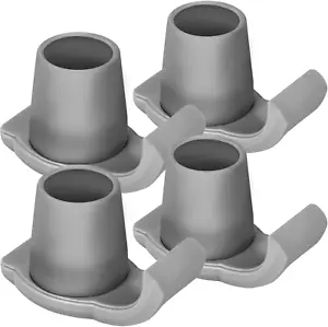 4 Pack Walker Skis Glides for Folding Walkers, Walker Glides for Seniors, Essent - Picture 1 of 7