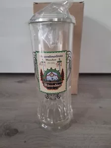Bierkrug Augustiner Bräu Märzenbier Glaskrug Jahreskrug 0,5 L - Bild 1 von 4