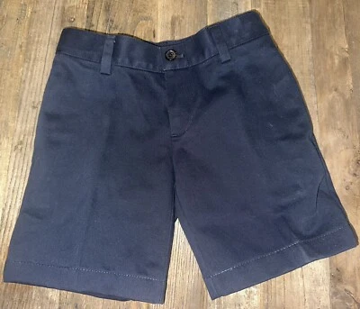 Brooks Brothers Boys Navy Chino Shorts Size 4 - Image 1 of 2