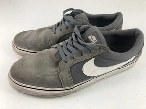 Nike SB Satire II Low Top Suede Sneaker Shoe Grey/White (729809-010) Men 12 - Picture 1 of 6
