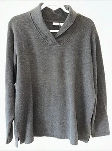 Cherokee Men's Medium Long Sleeve Pullover Sweater Gray NEW - Picture 1 of 5