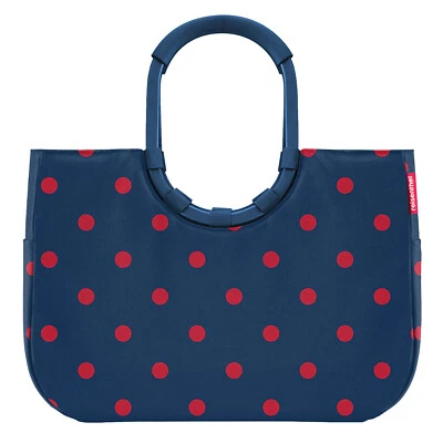 reisenthel loopshopper L mixed dots red Tragetasche Einkaufskorb Handtasche - Bild 1 von 4