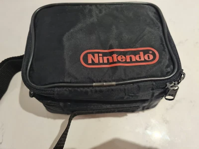 Official Nintendo Gameboy black & red logo Carry Case Vintage Original Bag - Image 1 of 4