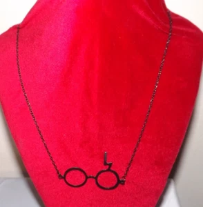 Collar Gafas Harry Potter Metal Negro - Imagen 1 de 1