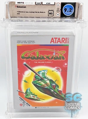 ATARI 2600 - GALAXIAN - FACTORY SEALED - WATA 9.2 NS - ATARI 1983 - Image 1 of 2