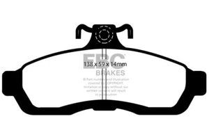 EBC Greenstuff Front Brake Pads for Holden (Aus/NZ) Commodore (VC) 2.8 (80 > 81) - Picture 1 of 1