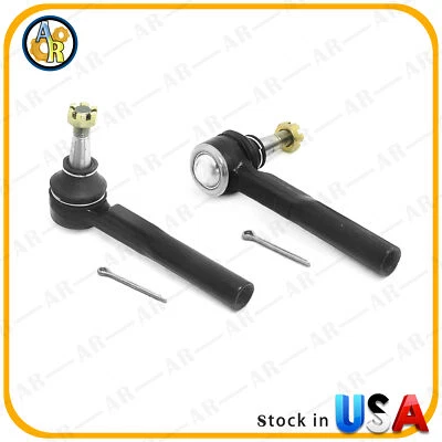 2pcs Outer Tie Rod End For Chevrolet Classic Uplander Buick Saturn Olds Pontiac - Image 1 of 4