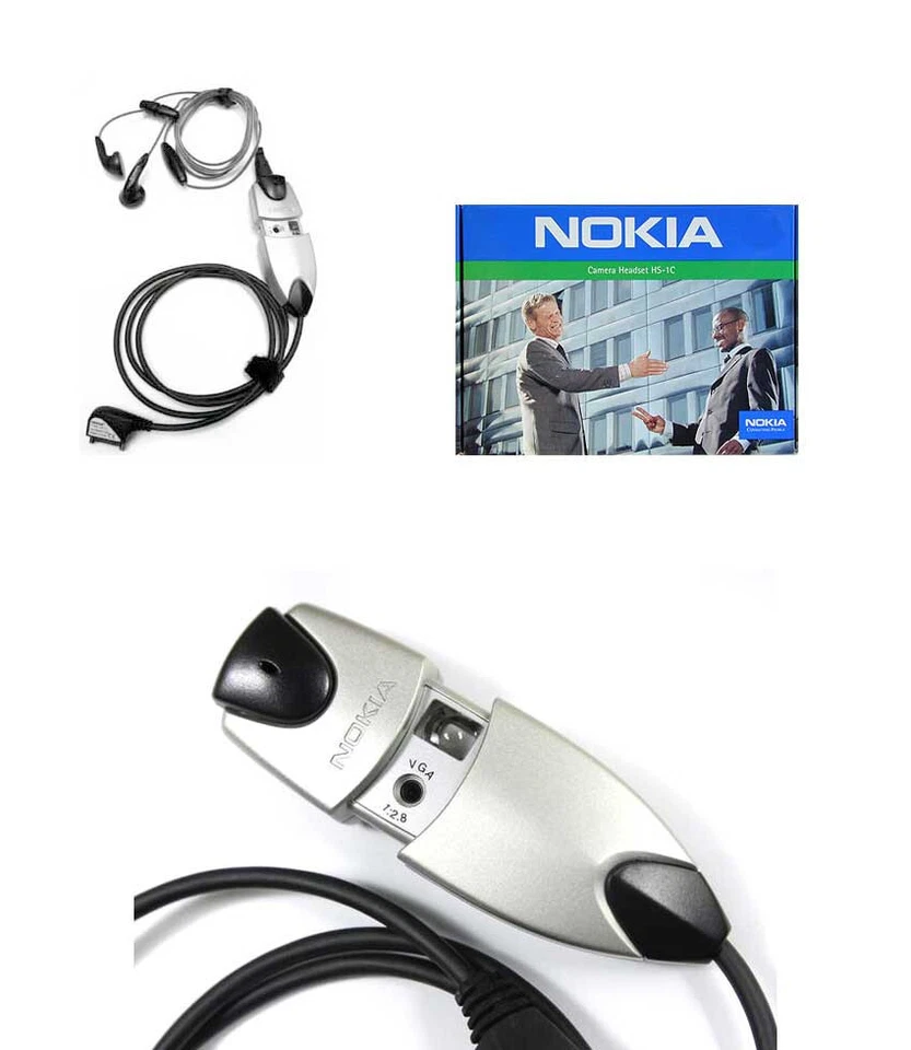 NOKIA HS-1C Manos libres estéreo con cámara - Imagen 1 de 1