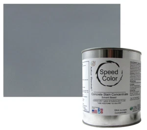 Fast Drying Concrete Stain-Professional-Easy to Use 100-150sq ft Storm Grey - Picture 1 of 2