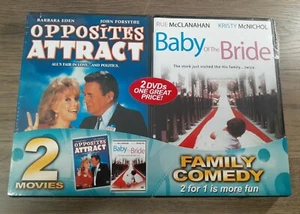 Opposites Attract & Baby of the Bride (DVD) ~ Double Feature - Imagen 1 de 2