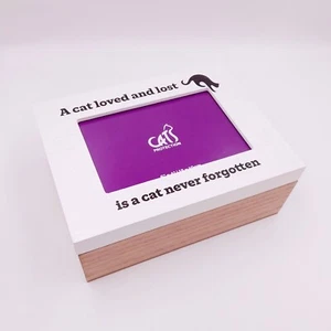 Remembrance Photo Memory Box The Cats Protection Cats In memory - Picture 1 of 12