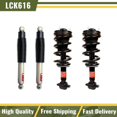 Amortiguador delantero trasero puntal y resorte para Chevrolet Tahoe 2007 2008 2011-2013 Foto 1 de 4