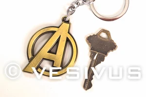 LLAVERO - Marvel Avengers Bronce - Llave Accesorio Joyería Nerd Geek Superhéroe - Imagen 1 de 1