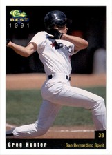 1991 San Bernardino Spirit Classic/Best #15 Greg Hunter
