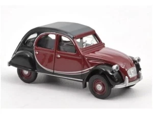 CITROEN 2CV Charleston - 1987 - Burdeos y negro - NOREV 1:3 pulgadas - Imagen 1 de 6