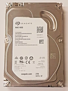 2 TB SATA Seagate Nas HDD ST2000VN000 5900 RPM 64MB 3,5 " Internal Hard Drive - Picture 1 of 1