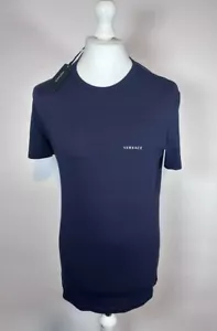 VERSACE T-shirt Mens. Size L Slim Fit Crew Neck With Authenticity QR Scan Code - Picture 1 of 6