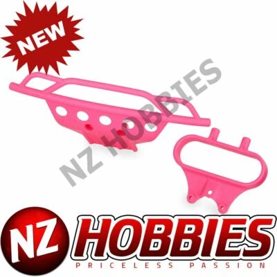 Traxxas TRA5835P Bumper, Front/ Bumper Mount, Front (Pink) : SLASH - Image 1 of 2