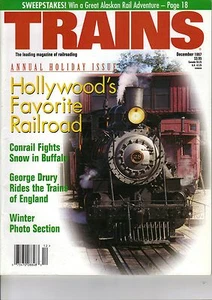 Trains Magazin Dezember 1997 Urlaubsausgabe Hollywoods Zug auf dem Cover - Bild 1 von 1
