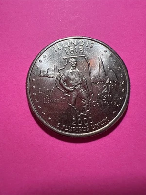 2003-D Illinois State Quarter Circulated US Coin - Image 1 of 2