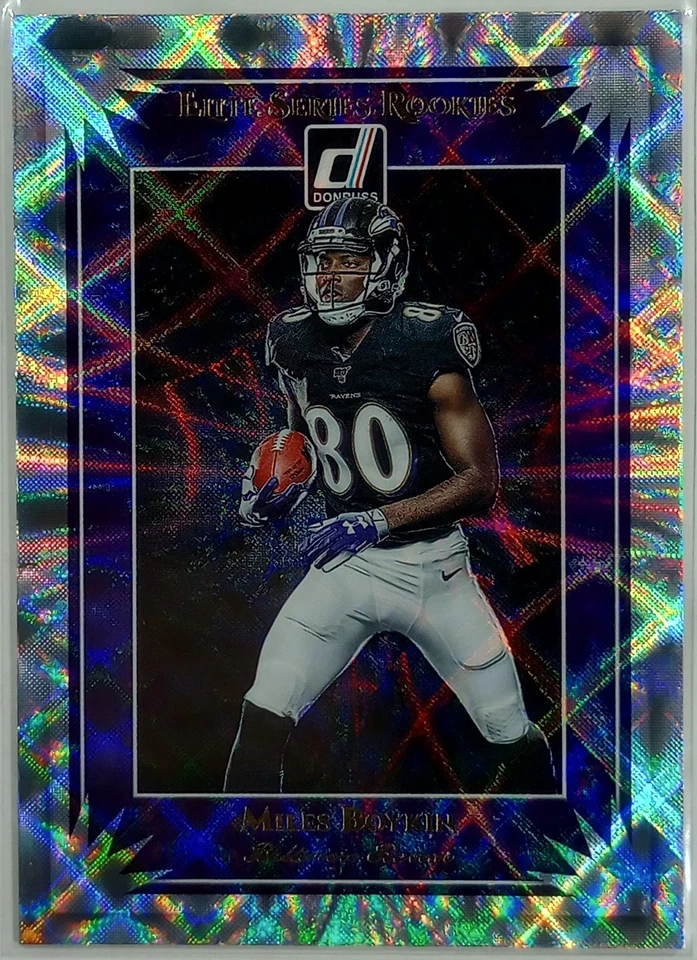 2019 Donruss Miles Boykin Rookie Elite Series Rookies #ESR-26 - Image 1 of 3