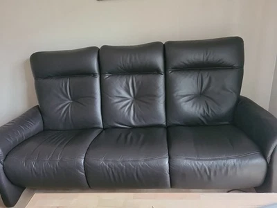 Sofas 2er und 3er Set, Gebraucht Echt Leder - Bild 1 von 2