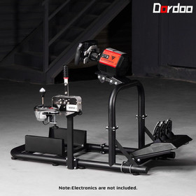 Dardoo Racing Simulator Cockpit Stand Round Tube Fits For Logitech Thrustmaster