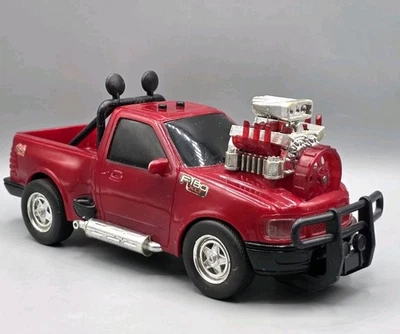 VINTAGE 1996 Toy State Road Rippers Red Ford F-150 Muscle Boss - WORKS - Image 1 of 4