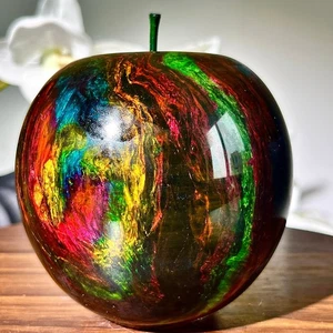 3,65 lb Taiwán, China, China Natural Colorido Jade Manzana Pulido Aura Sanación - Imagen 1 de 15