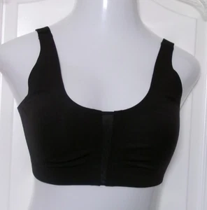 Sujetador minimizador inalámbrico Le Mystere forma lisa talla mediana estilo 6212 negro - Imagen 1 de 2
