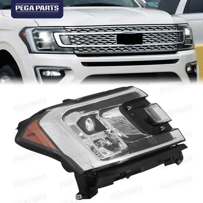 2018-2021 Ford Expedition Headlight Lamp Fit Right Passenger side WIth Bulbs NEW Foto 1 de 4