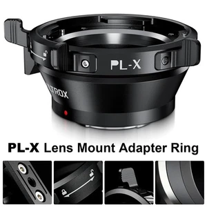 Viltrox PL-X Lens Mount Adapter PL Mount Lens to Fuji X-mount Mirrorless Cameras - Picture 1 of 9