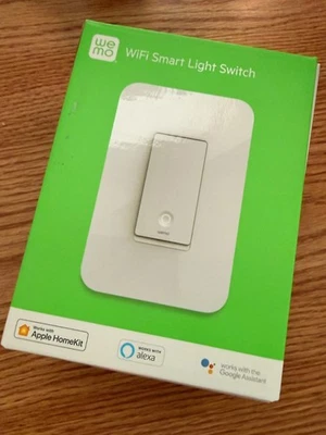 Wemo WiFi Smart Light Switch (SOLD AS IS!) Opened Box - Image 1 of 2