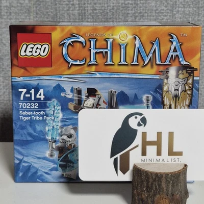 LEGO Legends Of Chima - Saber Tooth Tiger Tribe Pack - 70232 - New Sealed - Image 1 of 4