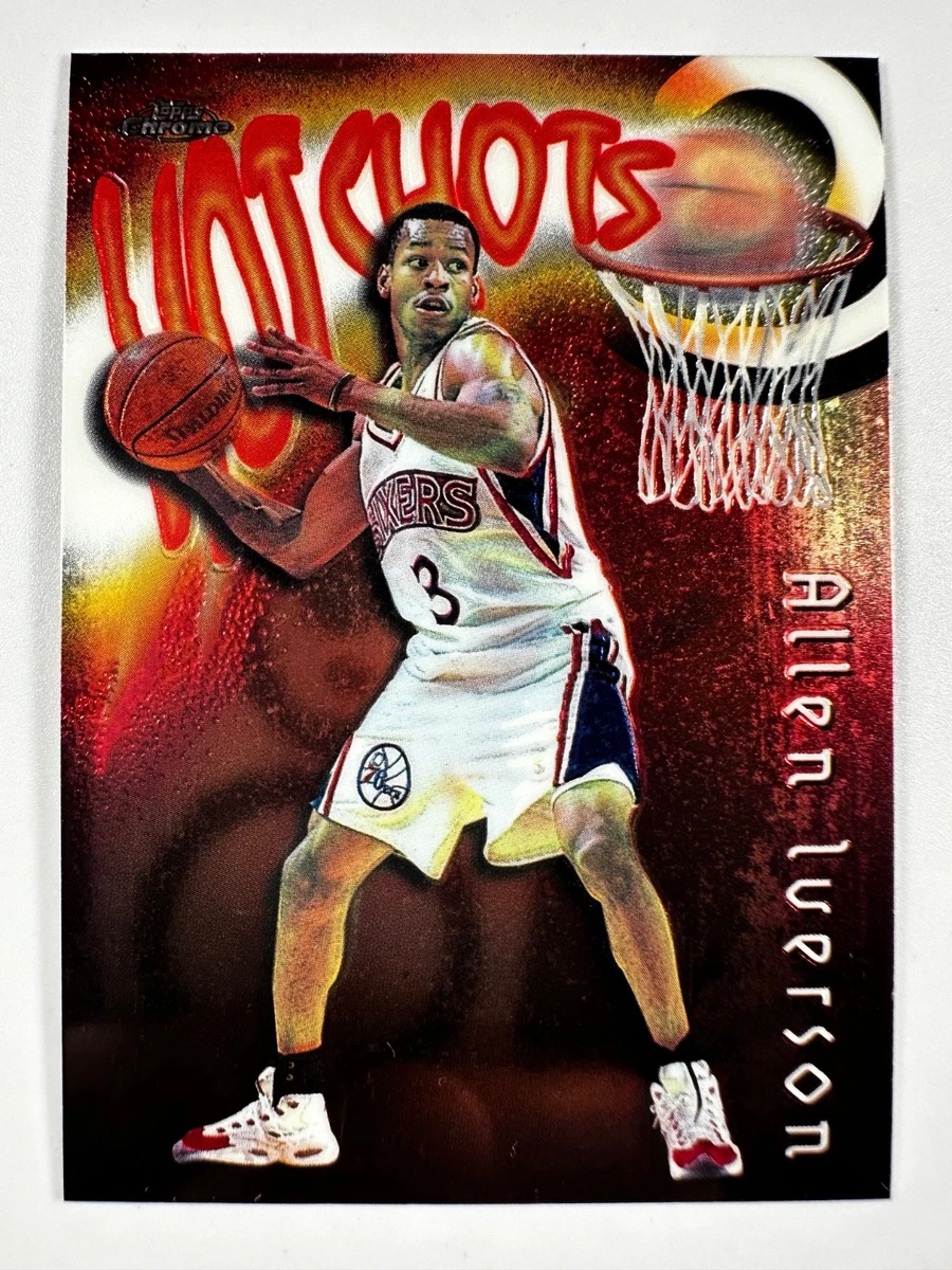 97 TOPPS NBA ALLEN IVERSON PSA10 アイバーソン Amazon.com: Allen Iverson Autographed 1996-97 Topps Chrome Rookie