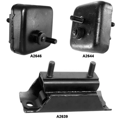 Transmisión trasera. Montaje, soportes de motor delanteros izquierdo y derecho 3 piezas para Ford Aerostar 4,0 L Foto 1 de 4