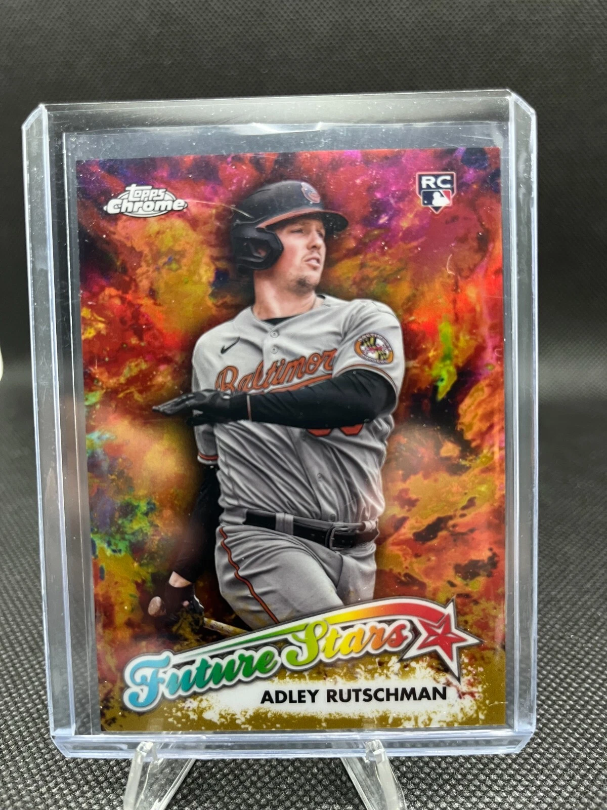 ADLEY RUTSCHMAN RC FUTURE STARS GOLD /50 2023 Topps Chrome Update #FSU-8