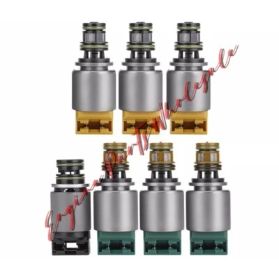7pcs Valve Body Solenoids For 01-11 BMW 325i 335is 535i 328i ZF6HP19 6HP21 6HP26 - Image 1 of 4