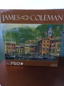 James Coleman Portofino Coast Italy / Sure-Lox / 750 Piece Puzzle - NEW SEALED - Picture 1 of 3