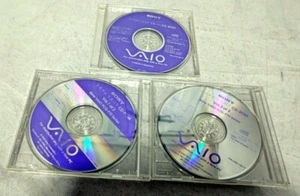 Sony vaio PCG-F70 recovery CD-ROM 3 sheets reading verification settled JP Ver. - Picture 1 of 9