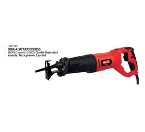 SEGA A GATTUCCIO ELETTRICA 850 W SG850 LEGNO FERRO CON LAMA VALEX 1411145 - Foto 1 di 3