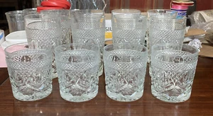 Vintage CRISTAL D'ARQUES-DURAND klare Longdrinkgläser (8) - Bild 1 von 9