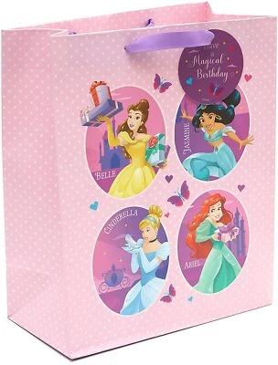 Disney Princess Large Gift Bag - 32cm x 26cm x 10 cm Princess gift bag - Image 1 of 2