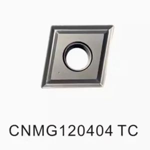 Para acero duro -10 piezas CNMG120404-TC insertos de cerámica CNMG431 insertos de torneado - Imagen 1 de 1
