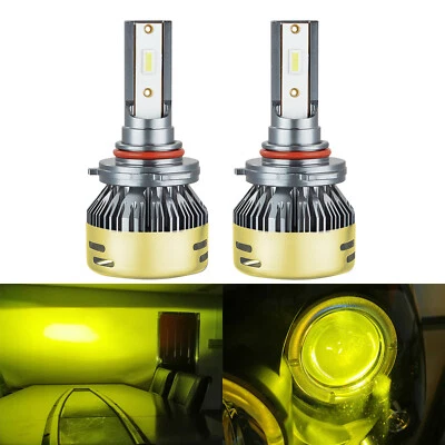 9005 3000K Yellow LED Kit High Beam Headlight Bulb High Bright DRL for Ford F150 - Image 1 of 4